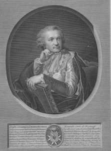 Hrabia Stroganow, rycina Ignaza Sebastiana Klaubera, 1802 r.